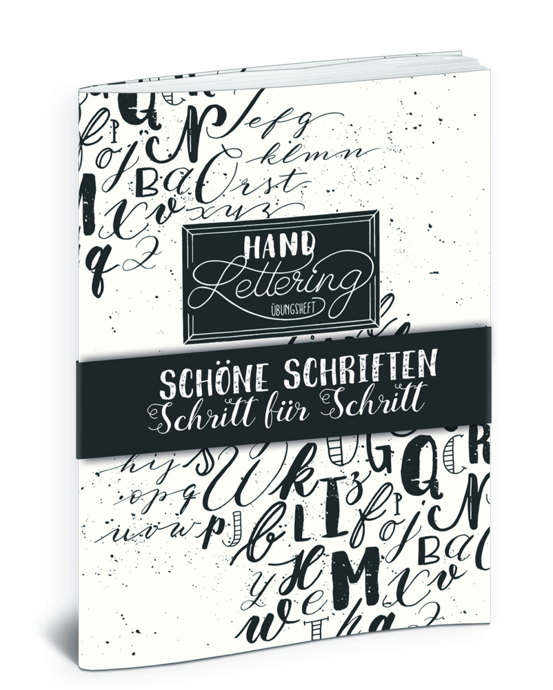 Katja Haas: Handlettering Übungsheft. Vol.1 - geheftet