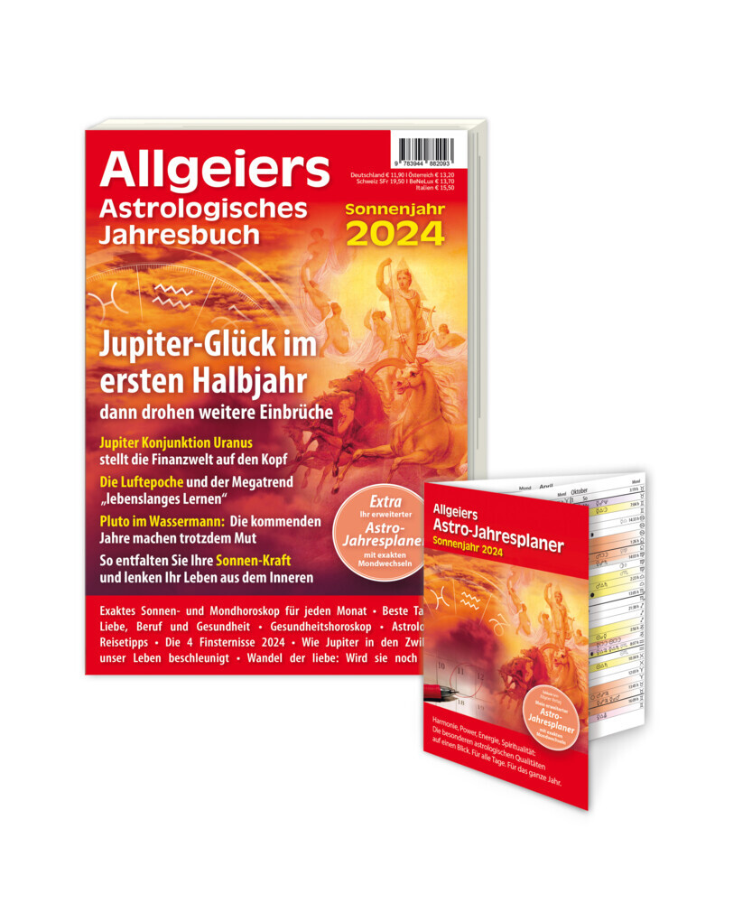 Michael Allgeier - Allgeiers Astrologisches Jahresbuch 2024, M. 1 Buch ...