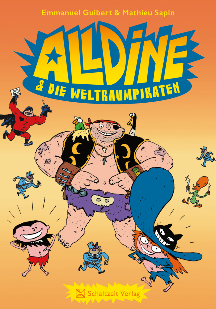 Joann Sfar: Alldine & die Weltraumpiraten - Taschenbuch