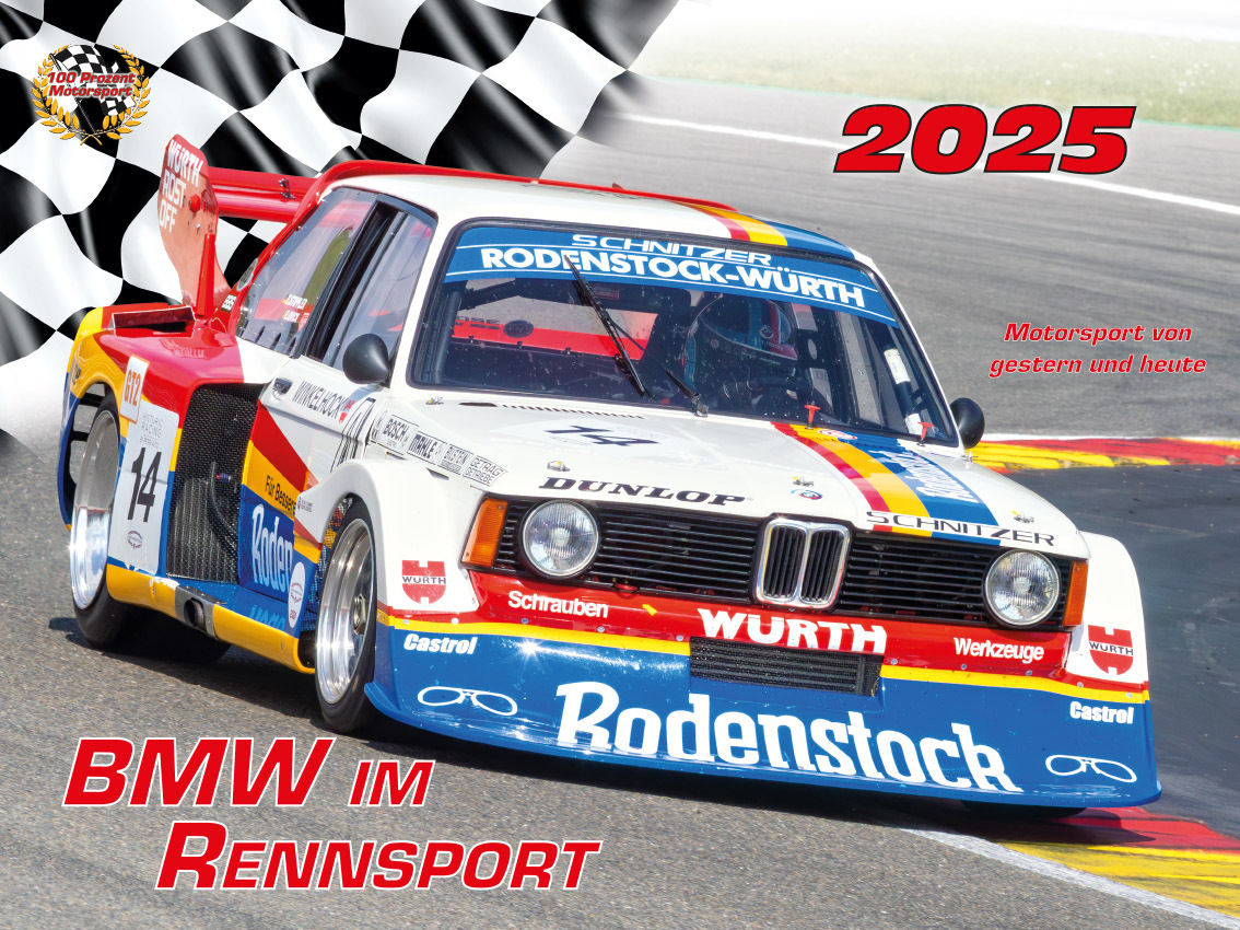 Frank Pommer: BMW im Rennsport Kalender 2025