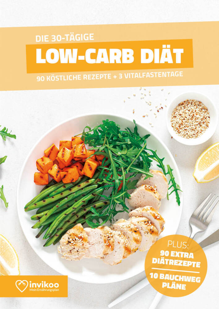 Peter Kmiecik: Low Carb Diät - Ernährungsplan zum Abnehmen für 30 Tage - gebunden