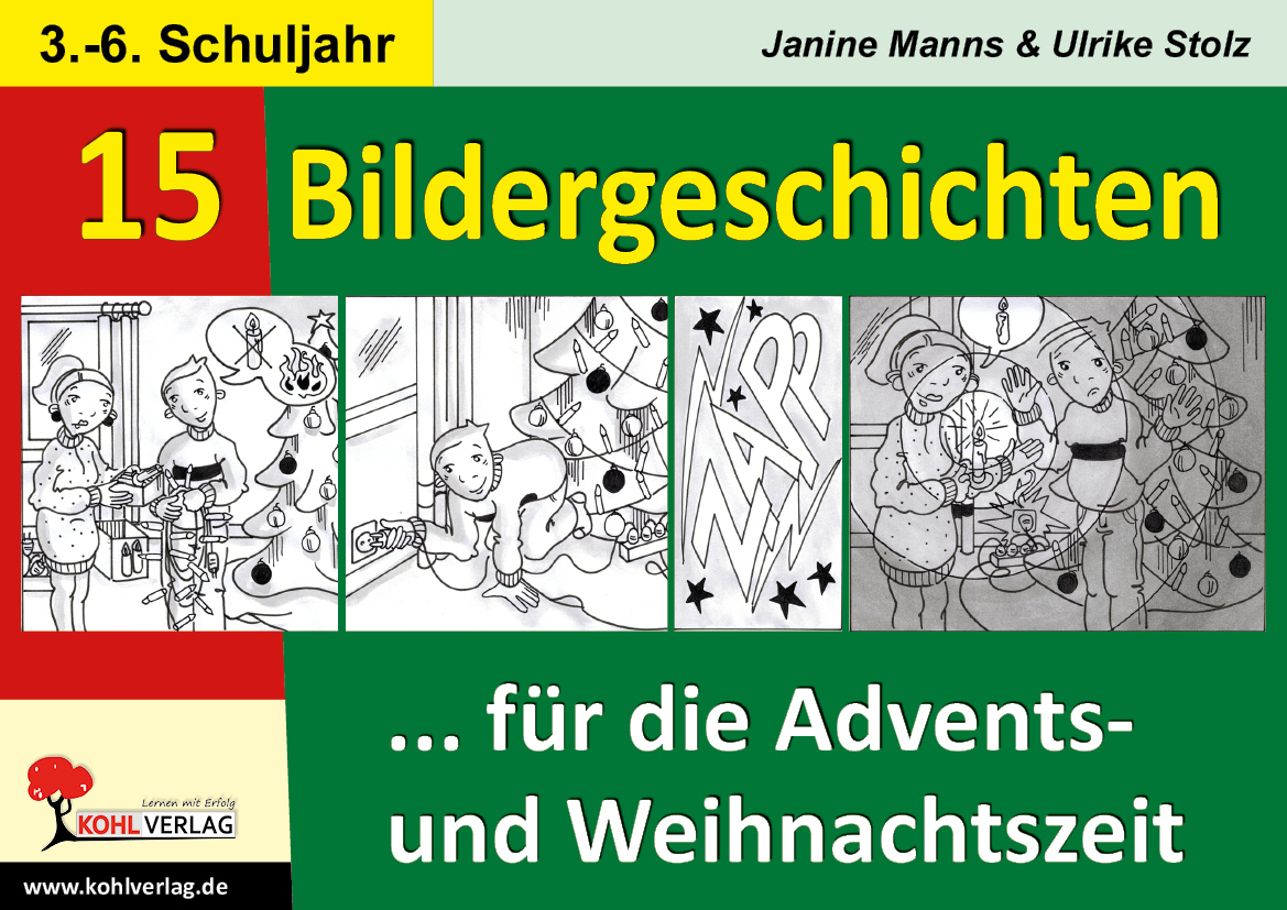 Ulrike Stolz: 15 Bildergeschichten für die Advents- und Weihnachtszeit - Taschenbuch