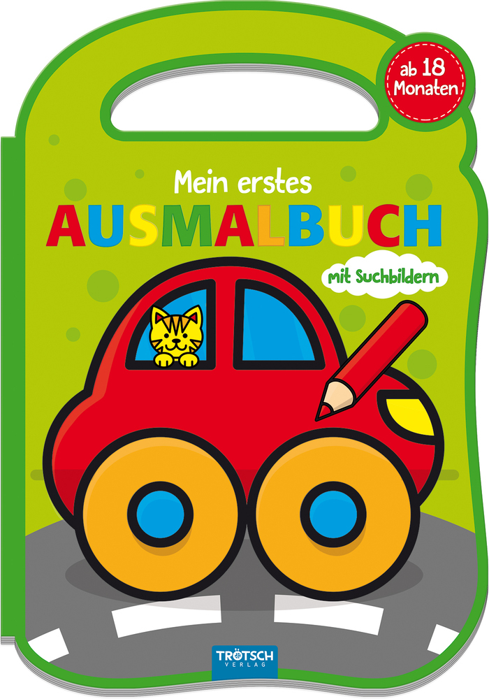 Mein erstes Ausmalbuch Spielzeug - Taschenbuch