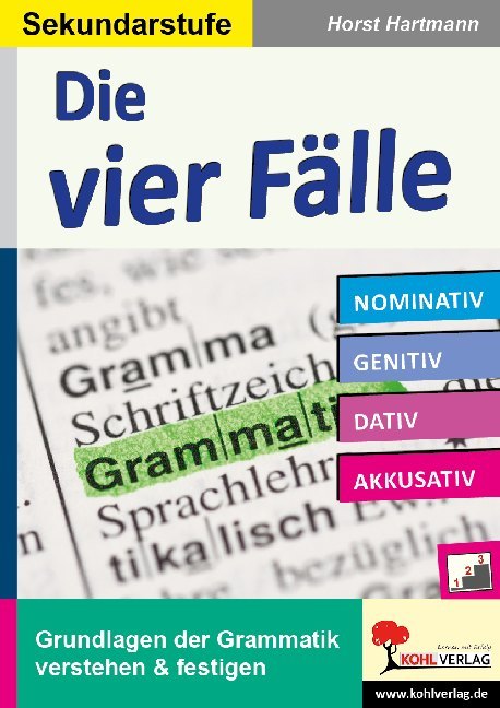 Horst Hartmann: Die vier Fälle / Sekundarstufe - Taschenbuch