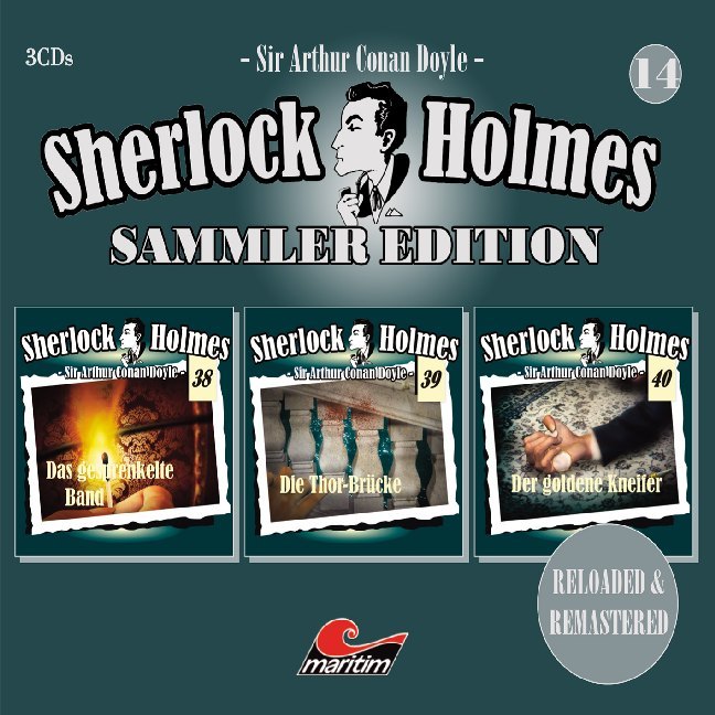 Sherlock Holmes Sammler Edition. Box.14, 3 Audio-CD - CD