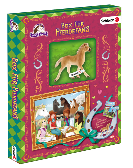 schleich® Horse Club(TM) - Box für Pferdefans, m. 1 Beilage