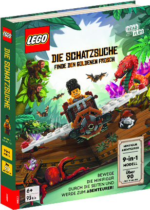 LEGO® - Die Schatzsuche - Finde den goldenen Frosch, m. 1 Buch, m. 1 Beilage