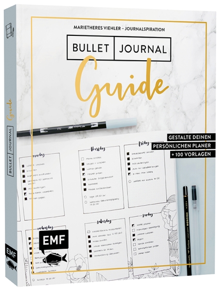 Marietheres Viehler: Journalspiration - Bullet-Journal-Guide - gebunden