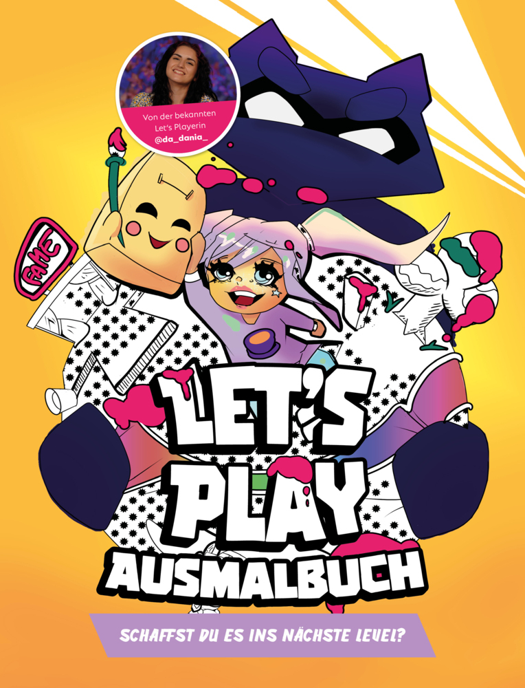 Nadia Jeroushi: Let´s Play Ausmalbuch - Taschenbuch