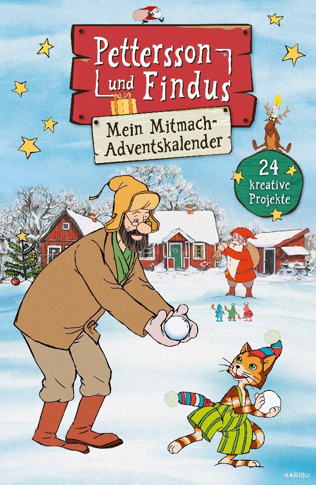 Sven Nordqvist: Pettersson und Findus - Mitmach-Adventskalender - Taschenbuch