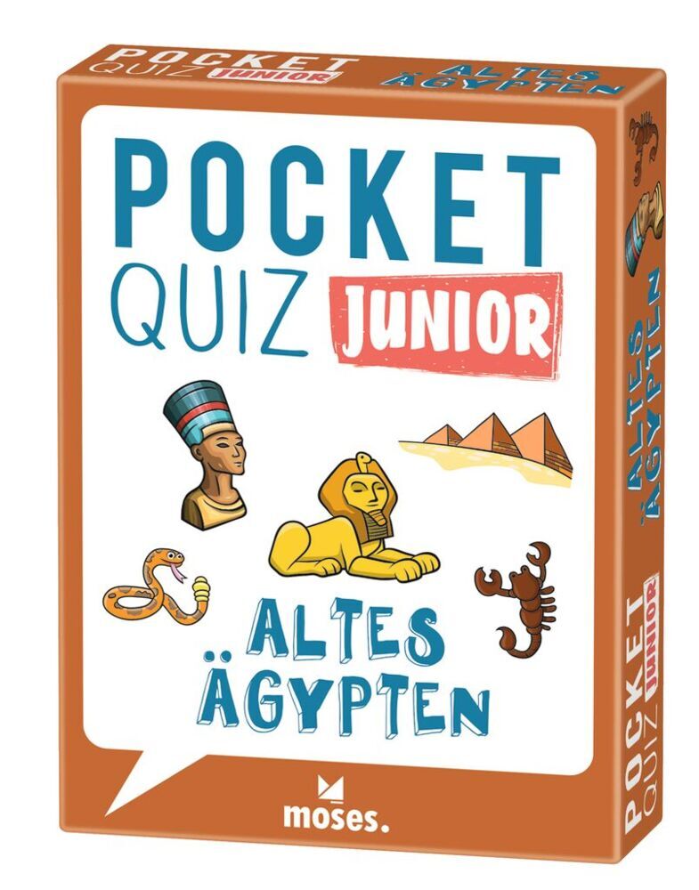 Anton Dietz: Pocket Quiz junior Altes Ägypten