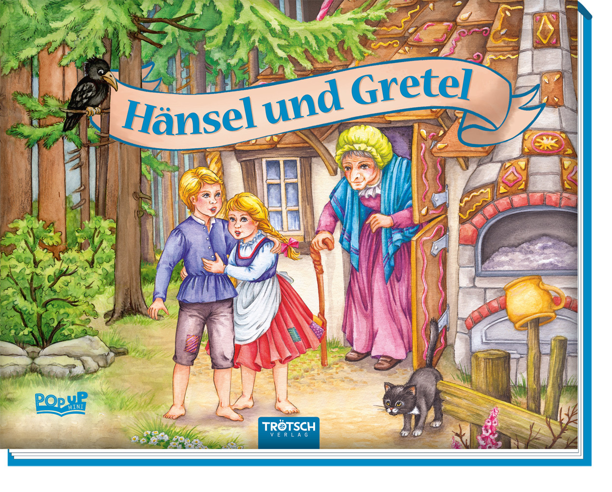 Trötsch Märchenbuch Pop-up-Buch Hänsel und Gretel - gebunden