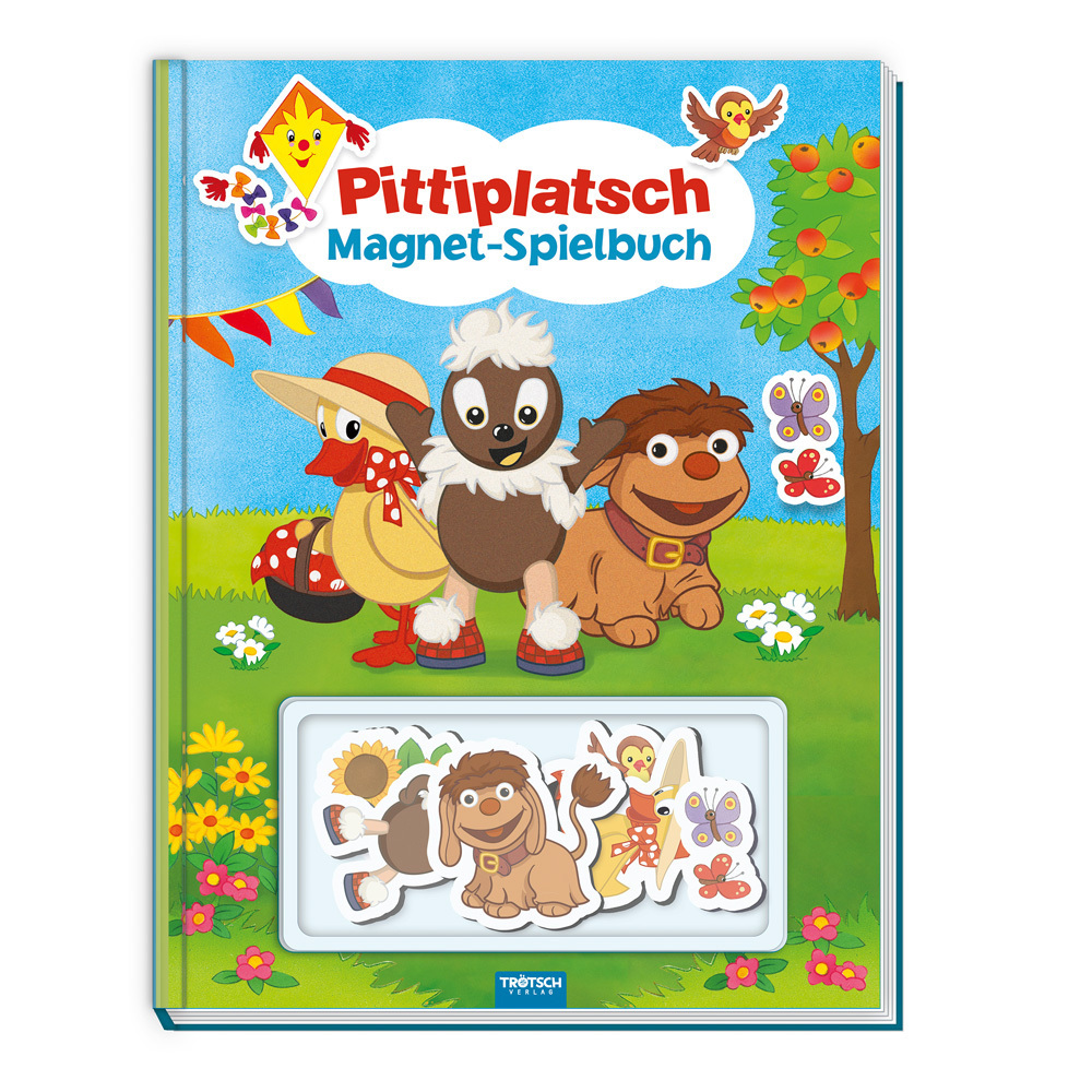 Trötsch Unser Sandmännchen Magnet-Spielbuch Pittiplatsch Pappenbuch mit Magneten - gebunden