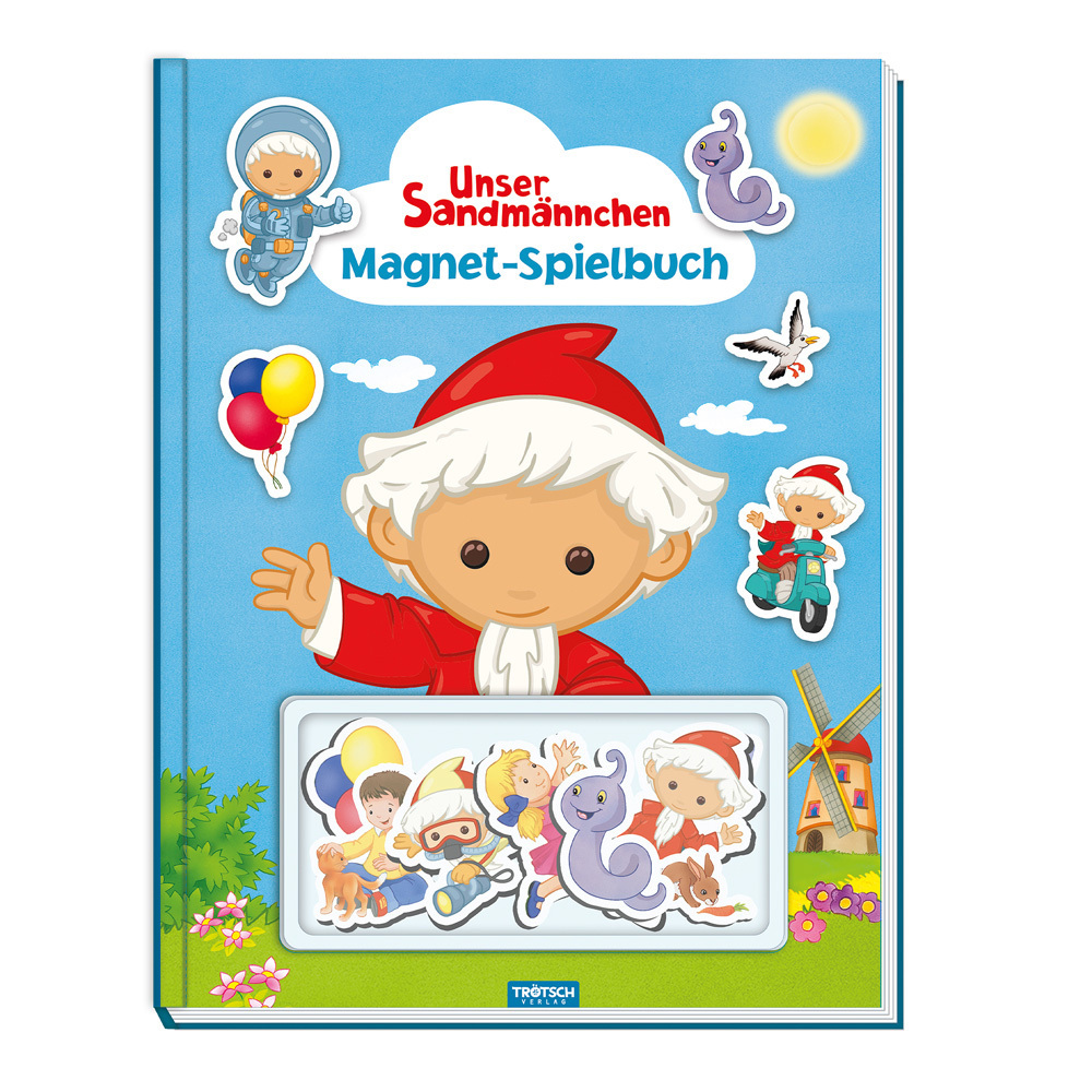 Trötsch Unser Sandmännchen Magnet-Spielbuch Pappenbuch mit Magneten - gebunden