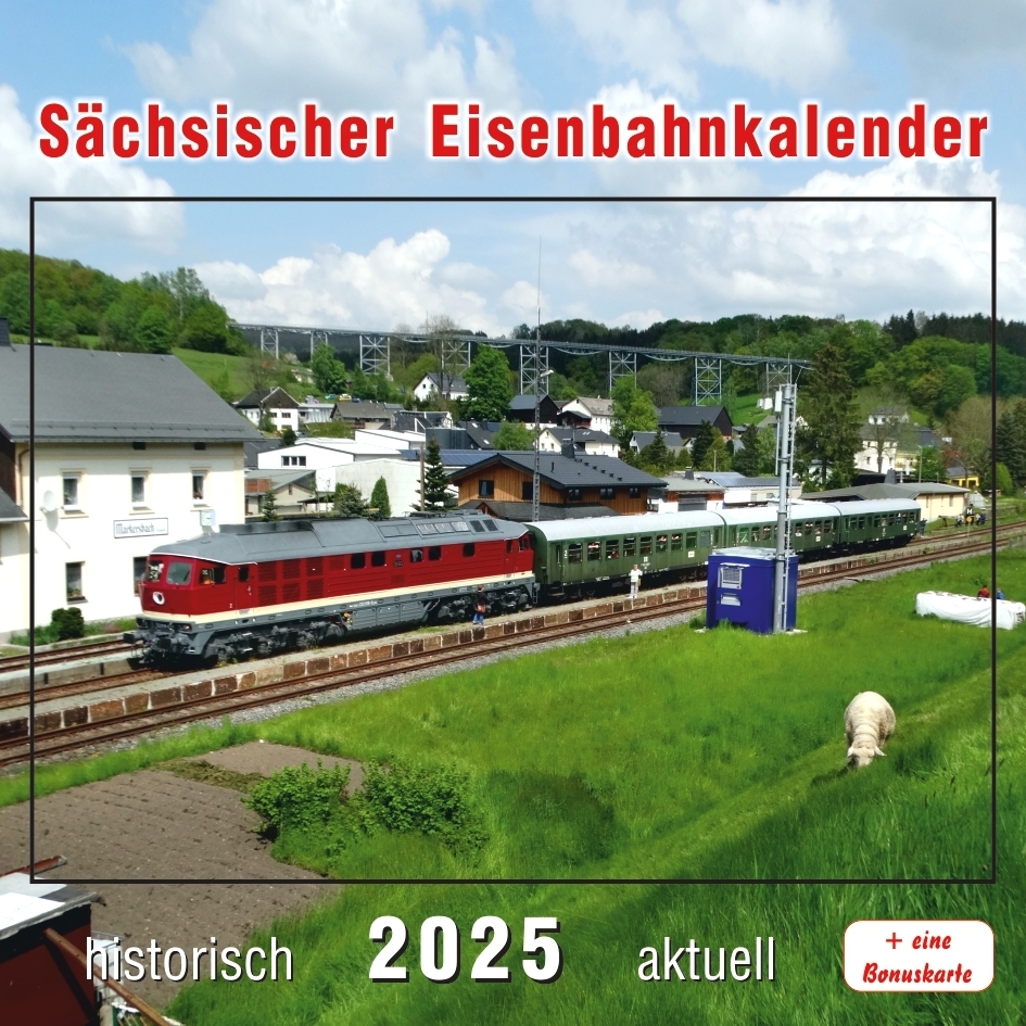 Böttger - Sächsischer Eisenbahnkalender 2025 » Buch LIBRO
