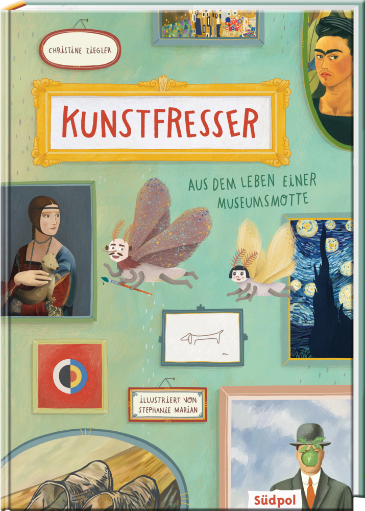 Christine Ziegler: Kunstfresser - Aus dem Leben einer Museumsmotte - gebunden