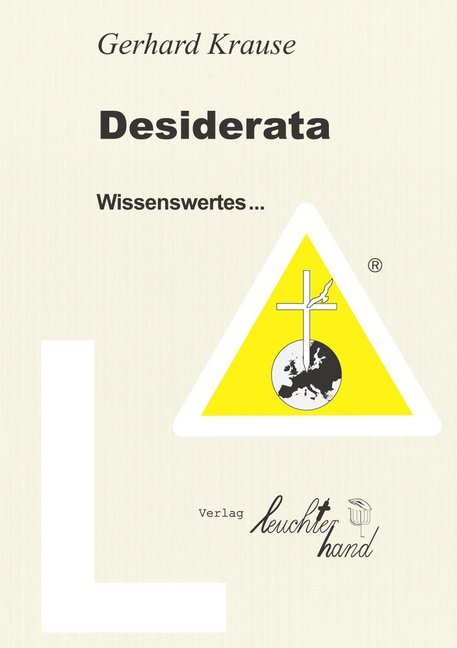 Gerhard Krause: Desiderata - Taschenbuch