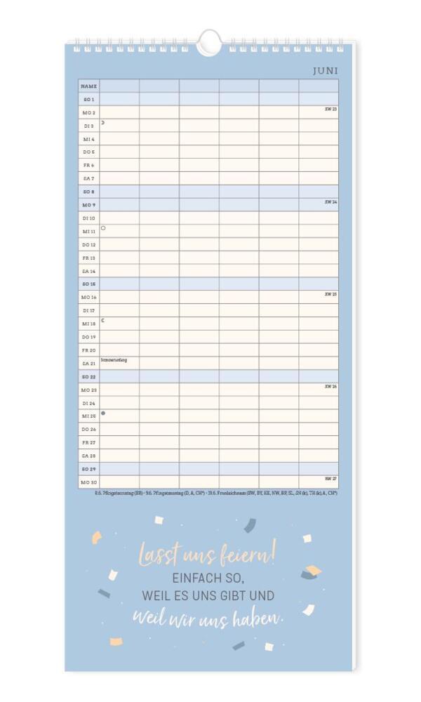  Foto zu Familienplaner 2025 Einer für alle 