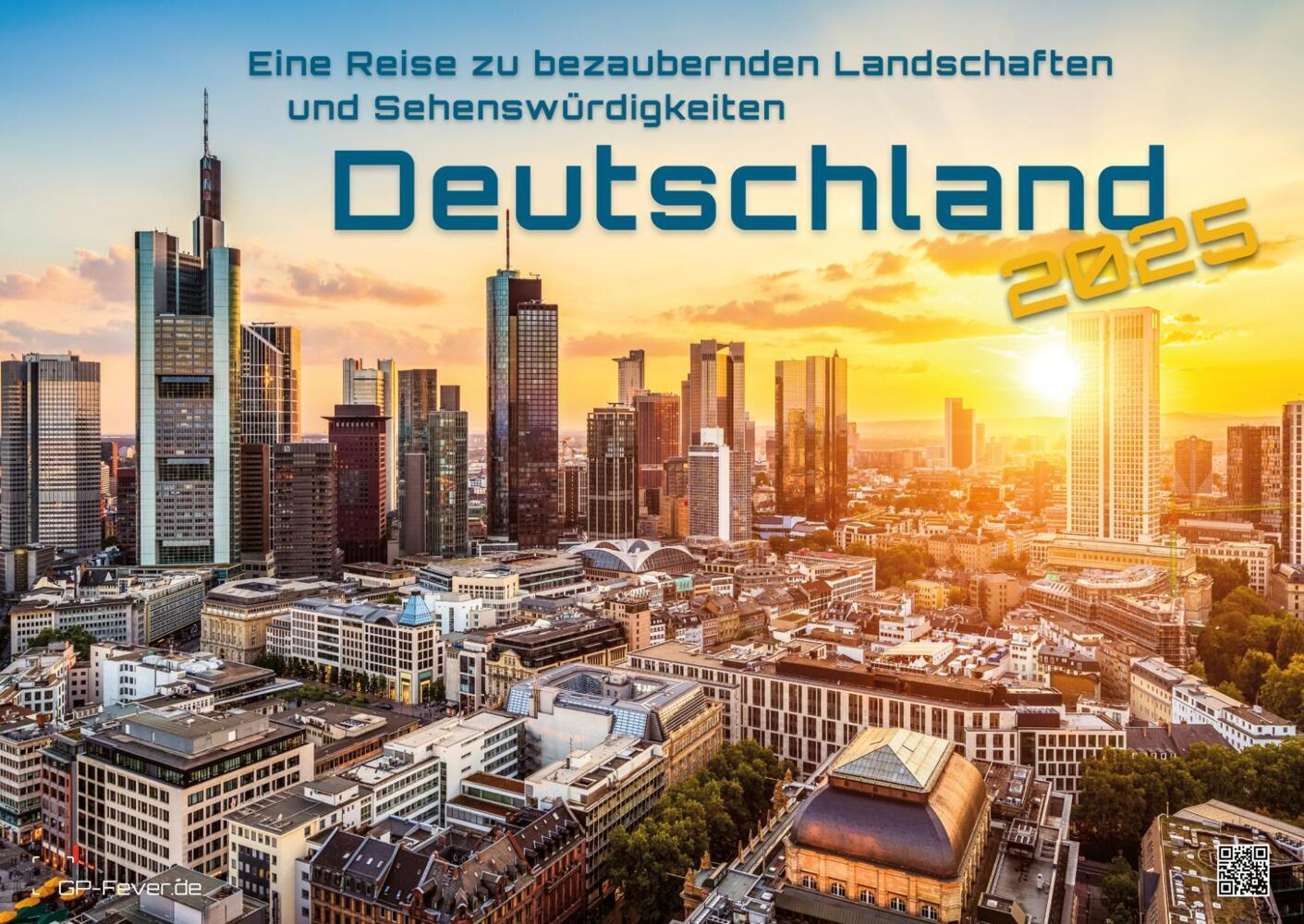 Deutschland - eine Reise zu bezaubernden Landschaften und Sehenswürdigkeiten - 2025 - Kalender DIN A2