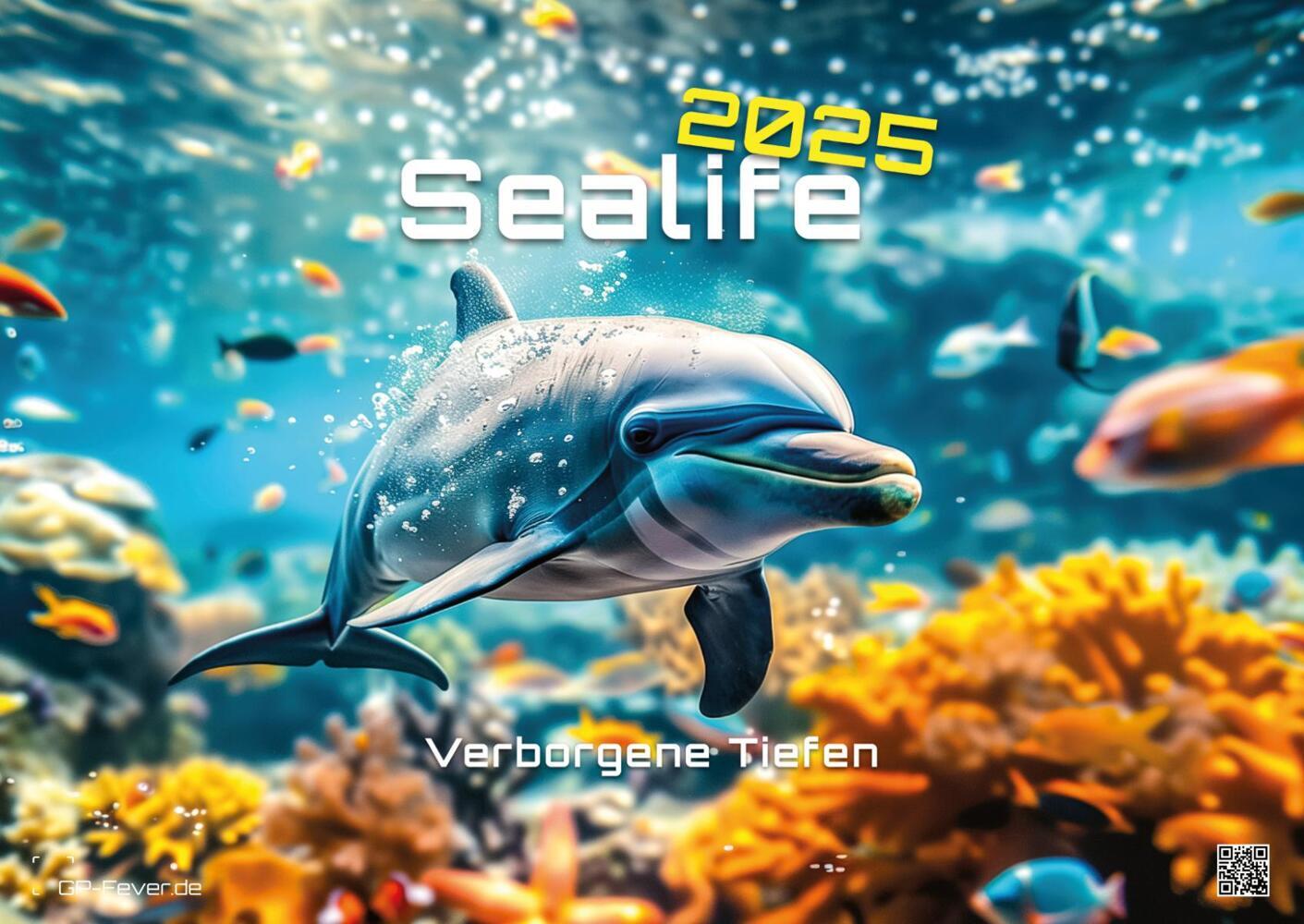 Sealife - verborgene Tiefen - 2025 - Kalender DIN A2