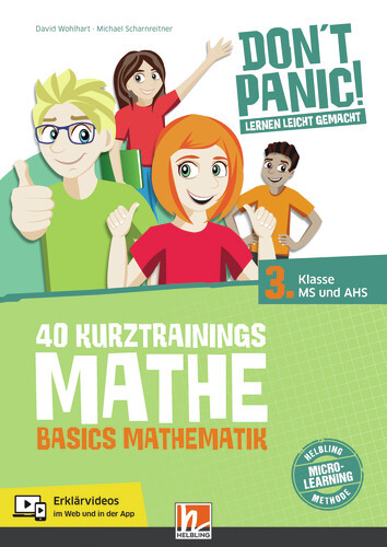 Michael Scharnreitner: DON´T PANIC! Lernen leicht gemacht, 40 Kurztrainings Mathe - Taschenbuch