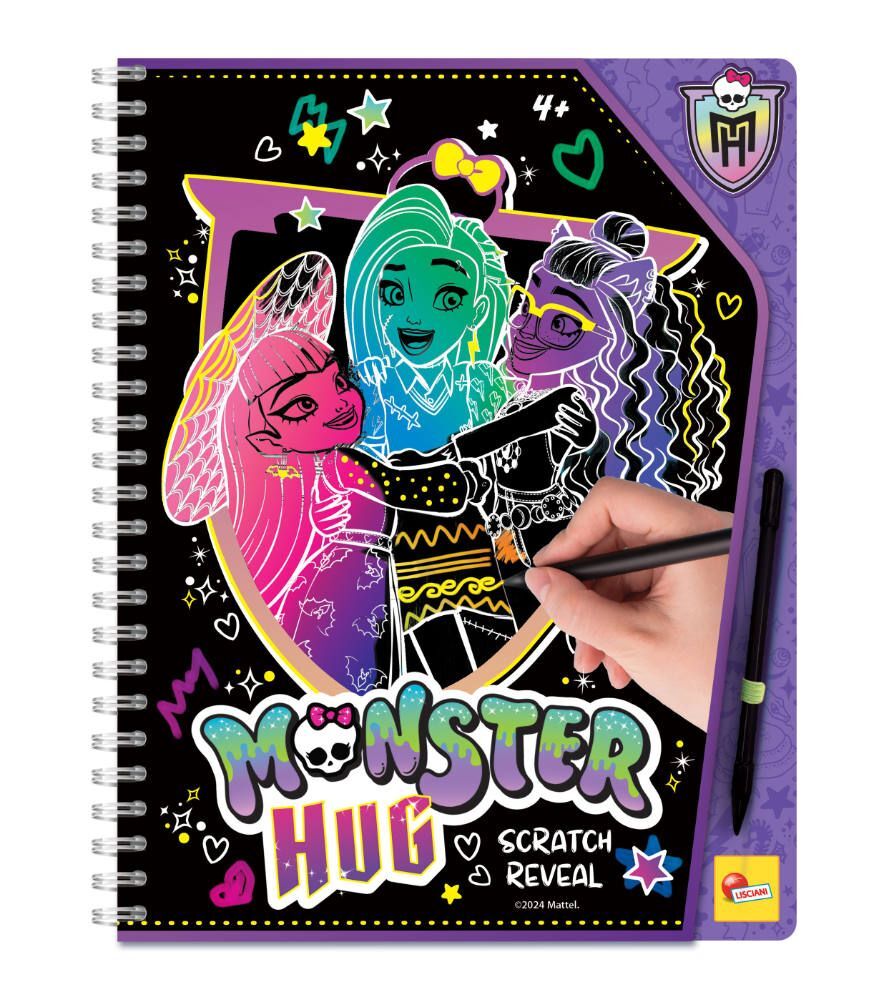 MONSTER HIGH SKETCHBOOK Monster Hug Scratch Reveal - Taschenbuch
