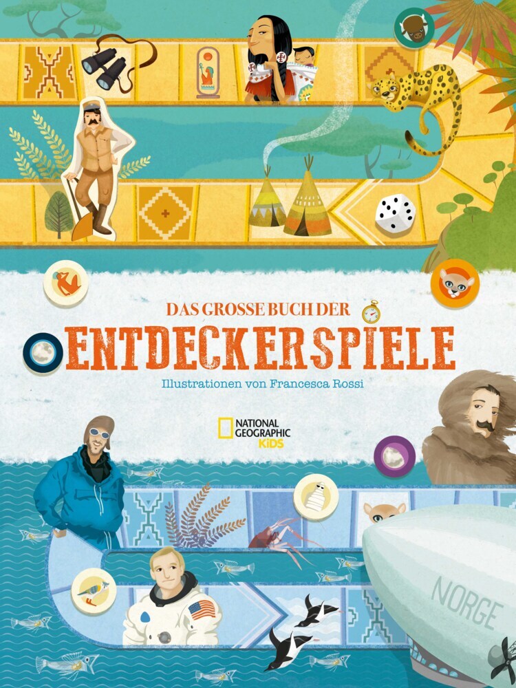 Das große Buch der Entdeckerspiele - gebunden