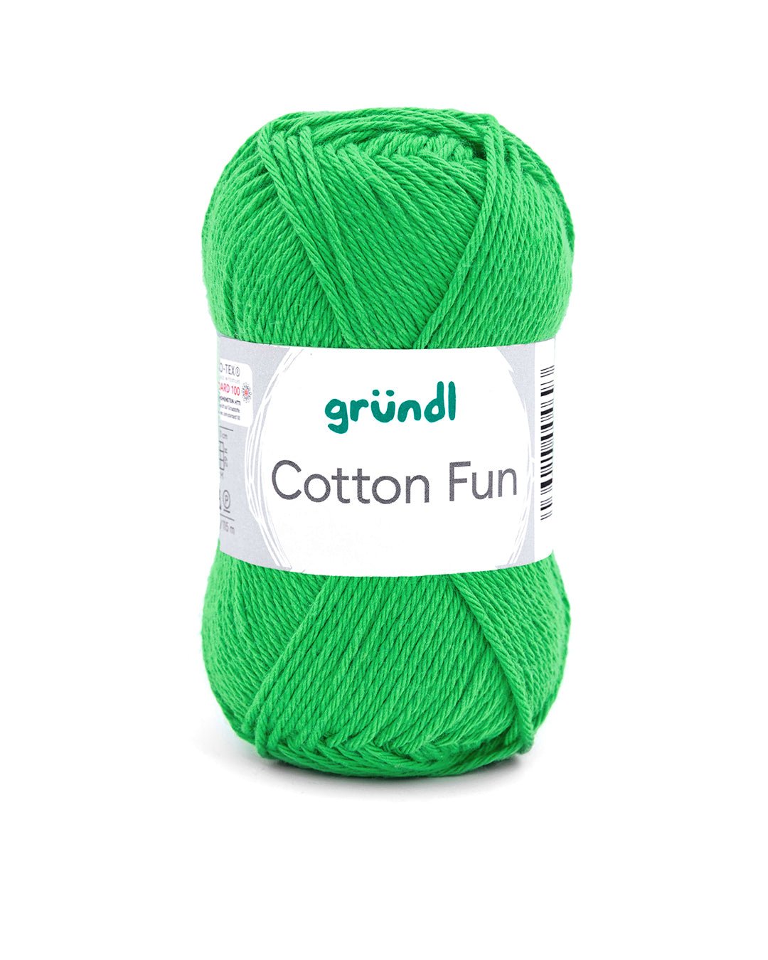 GRÜNDL Garn Cotton Fun 50g froschgrün