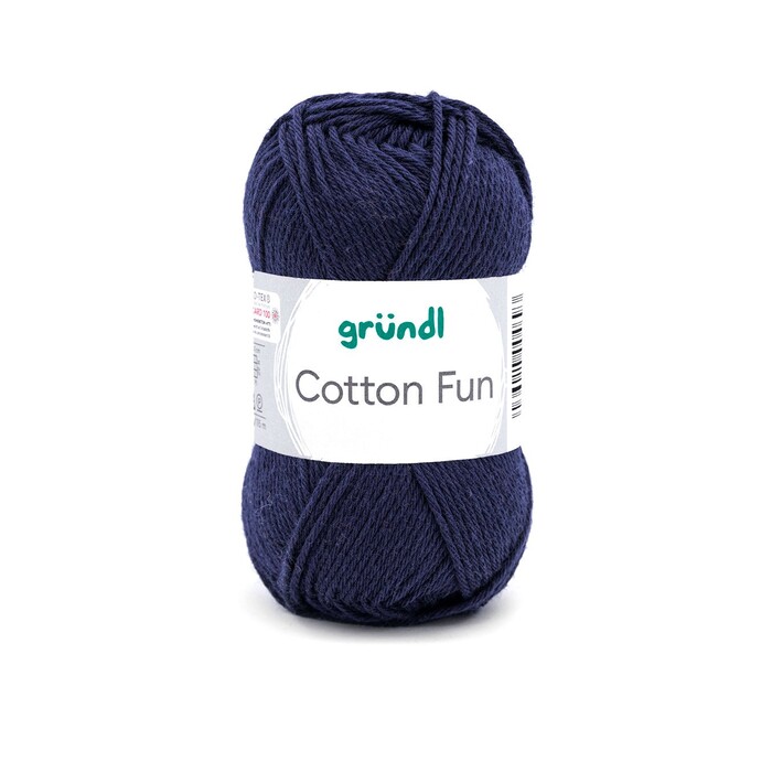 GRÜNDL Garn Cotton Fun 50g marine