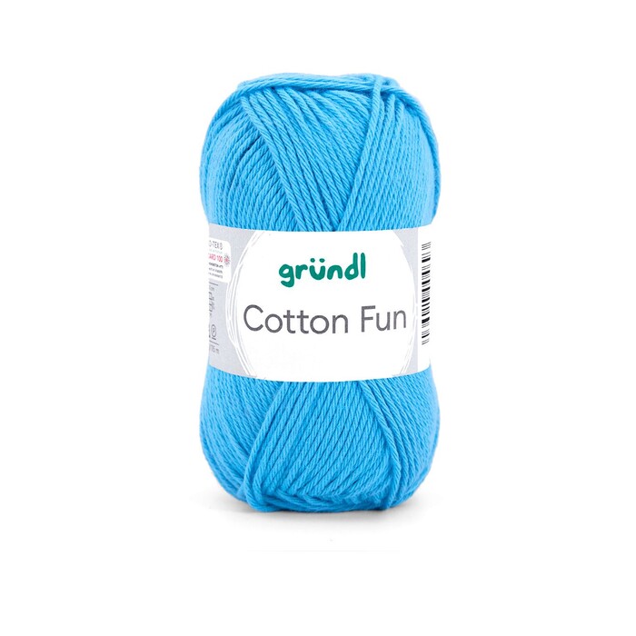 GRÜNDL Garn Cotton Fun 50g himmelblau