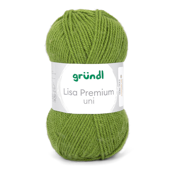 GRÜNDL Garn Lisa Premium 50g grasgrün