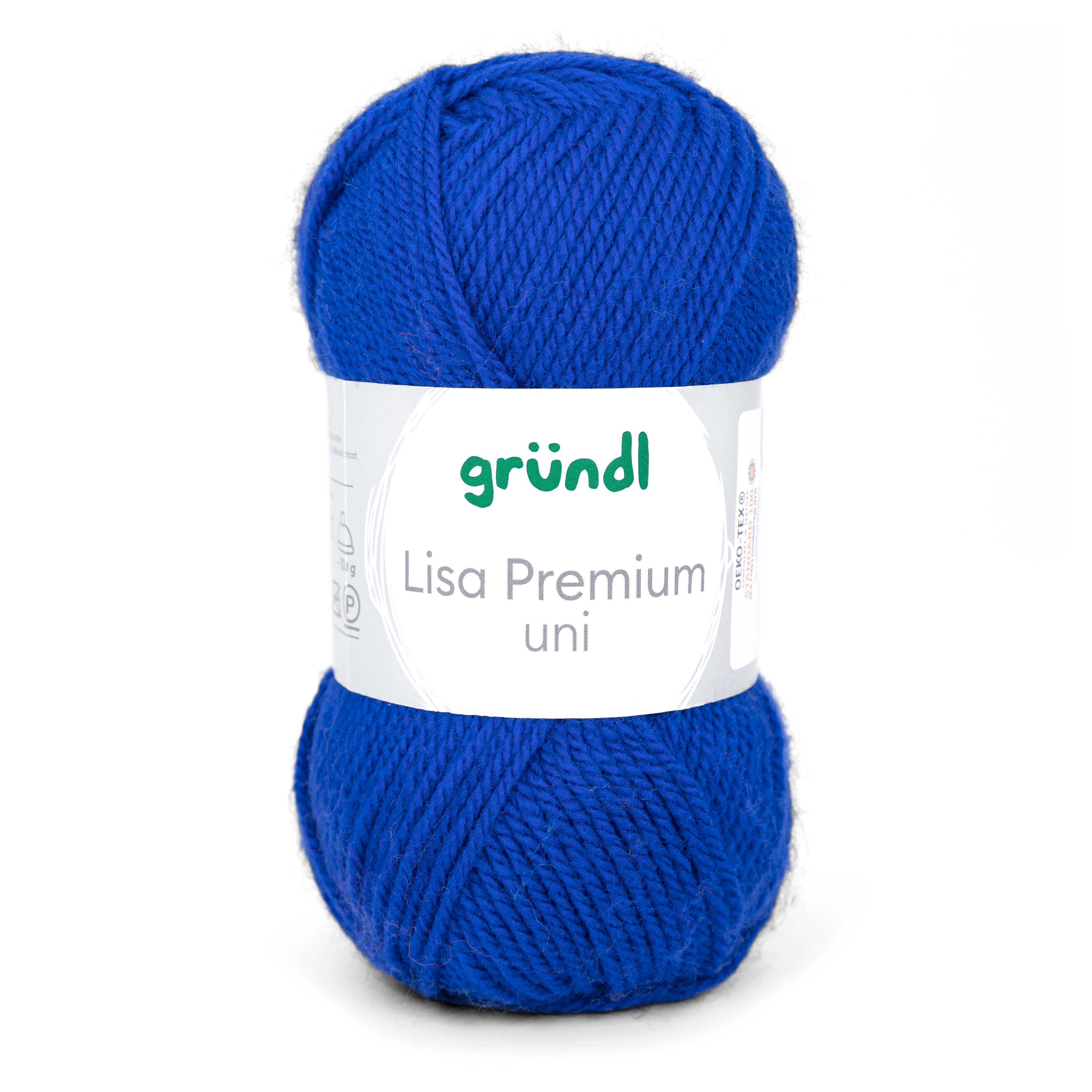 GRÜNDL Garn Lisa Uni 50g royalblau