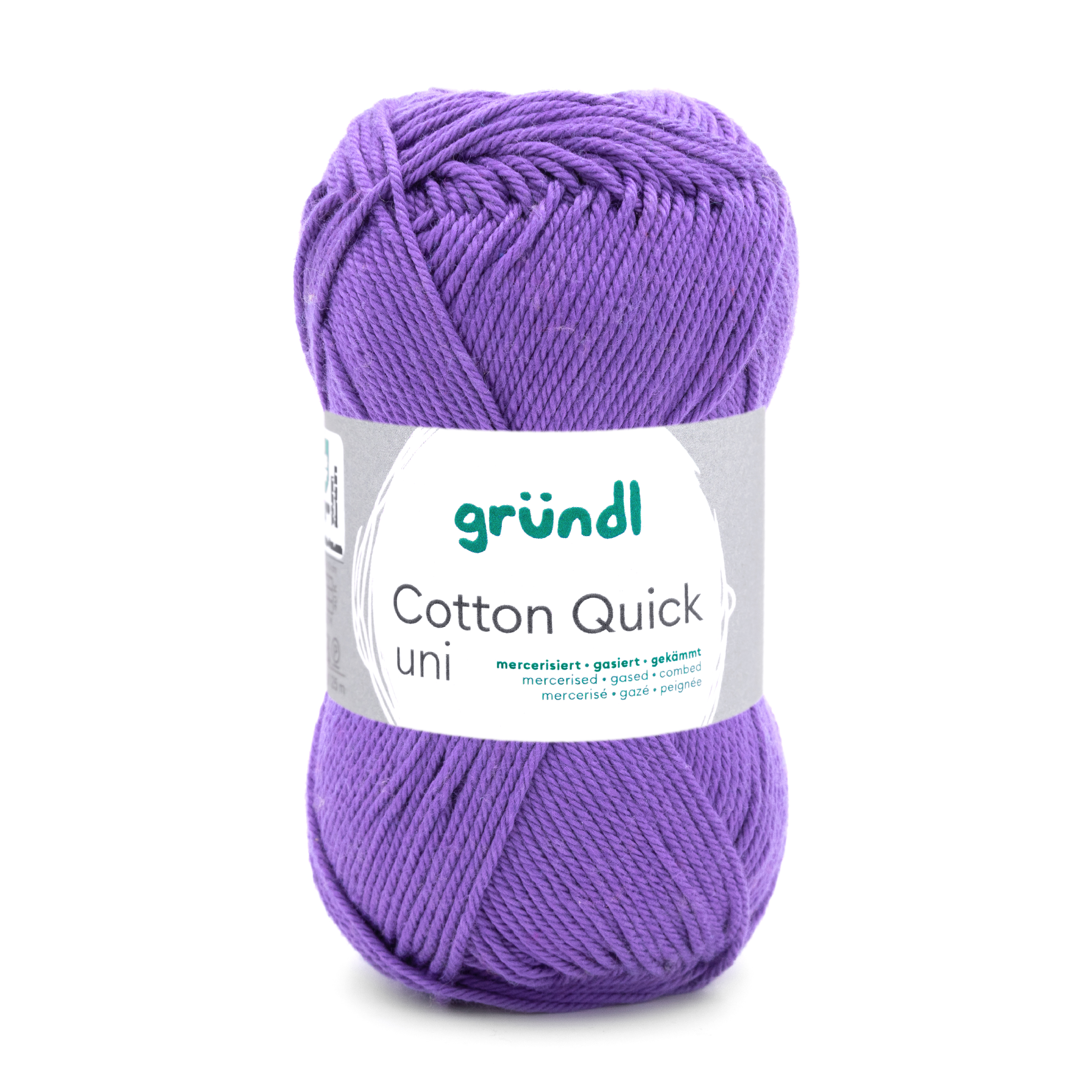 GRÜNDL Strickgarn Cotton Quick 50g lila
