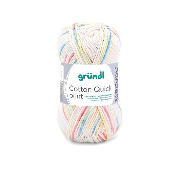 GRÜNDL Strickgarn Cotton Quick print baby