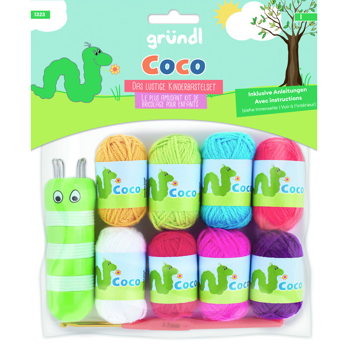 GRÜNDL Coco, das lustige Kinderbastel-Set