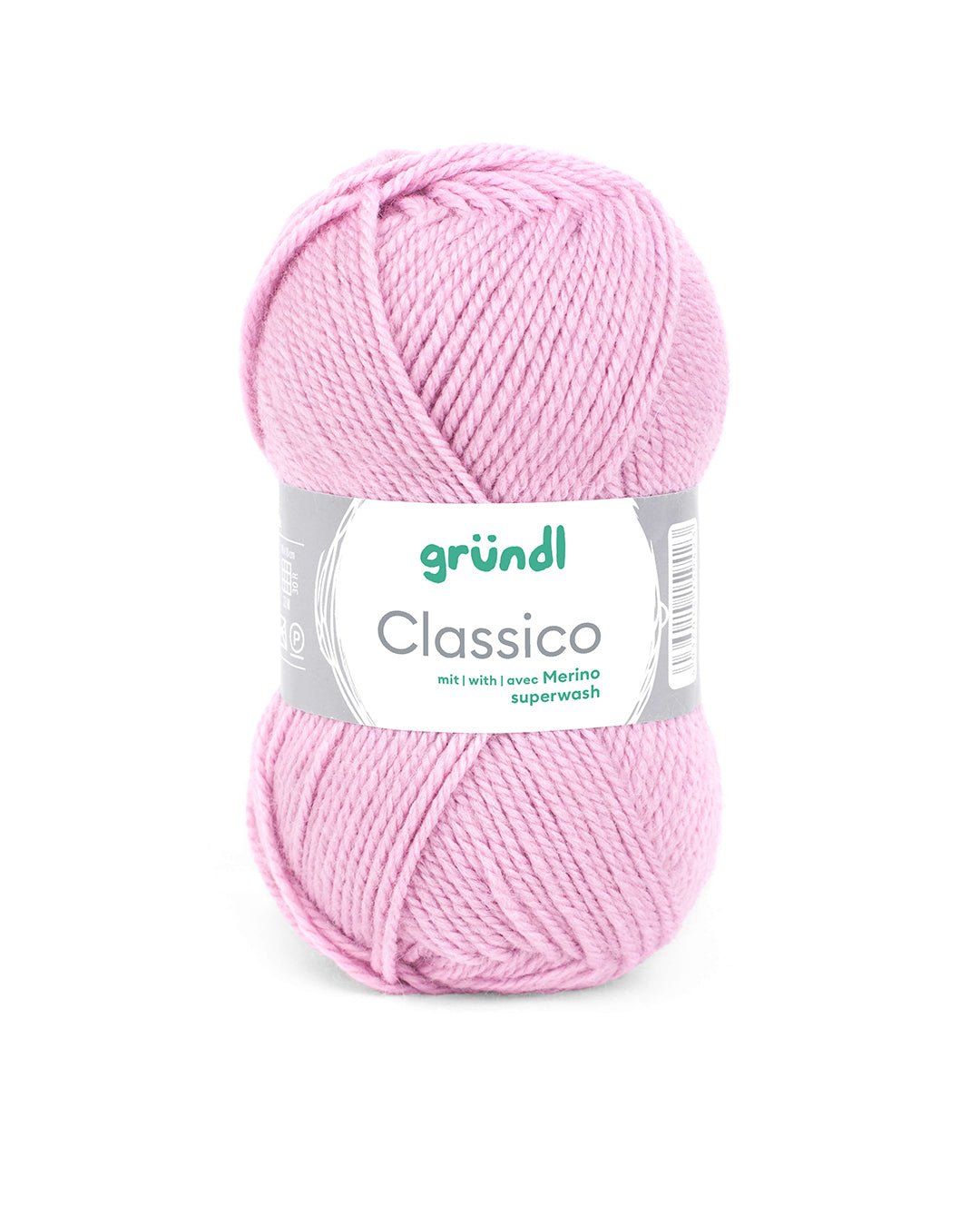 GRÜNDL Wolle Classico 50g rose