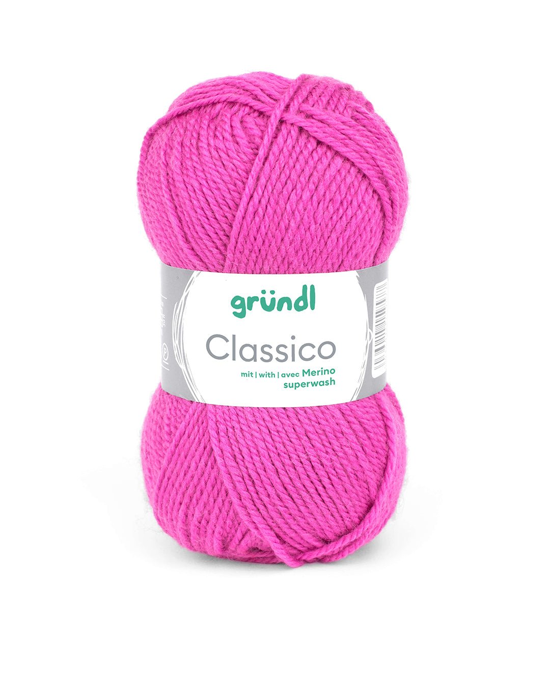 GRÜNDL Wolle Classico 50g fuchsia