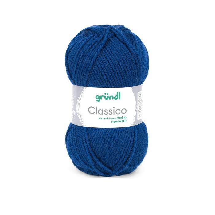 GRÜNDL Wolle Classico 50g marine