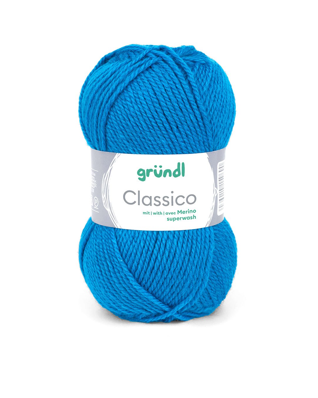 GRÜNDL Wolle Classico 50g enzianblau