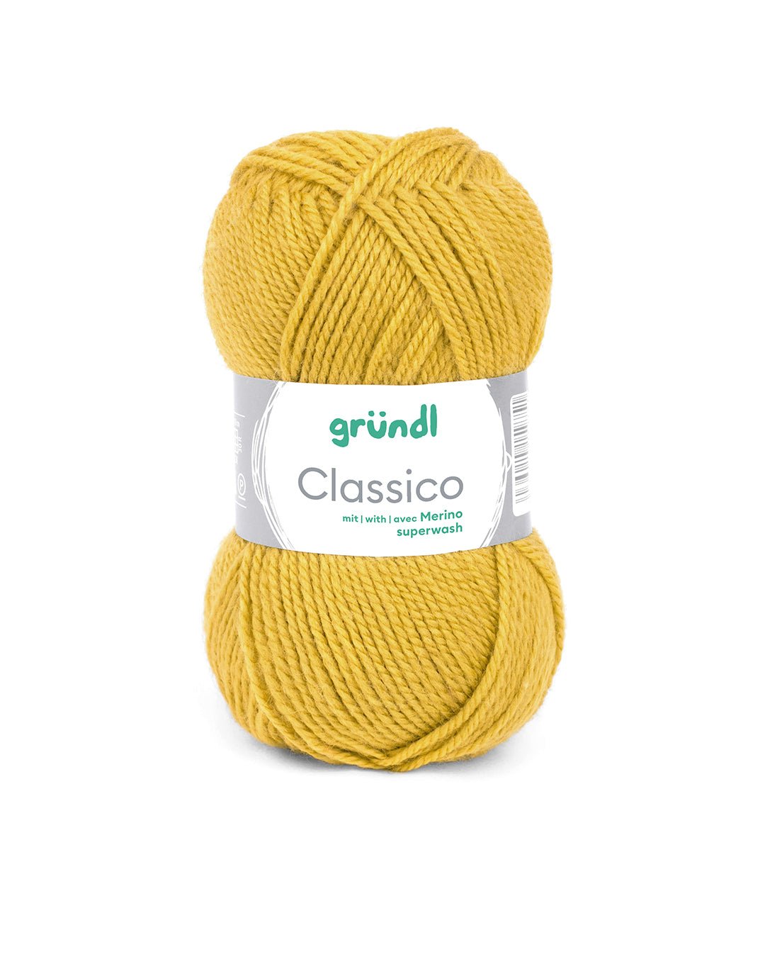 GRÜNDL Wolle Classico 50g senf