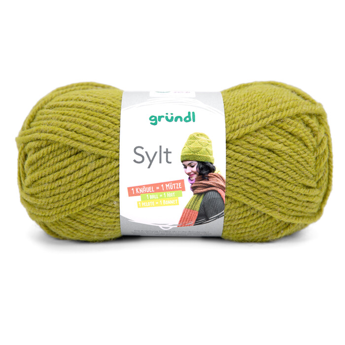 GRÜNDL Wolle Sylt 100g anis