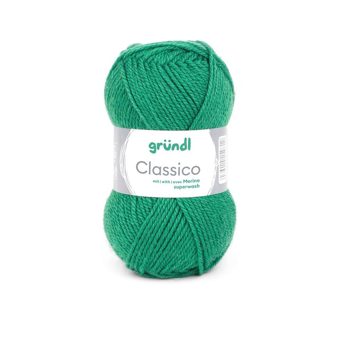 GRÜNDL Wolle Classico 50g blattgrün
