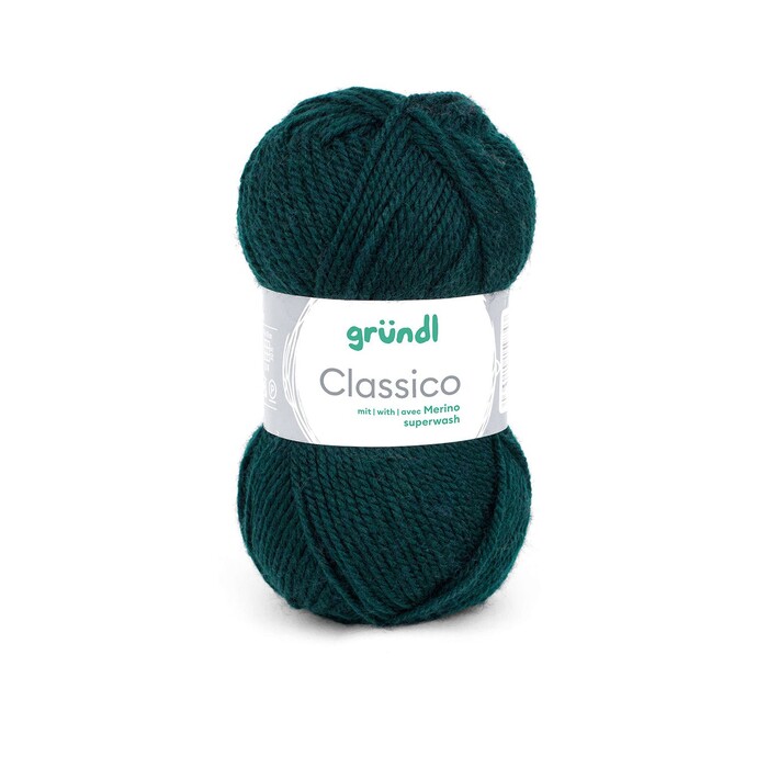 GRÜNDL Wolle Classico 50g tanne