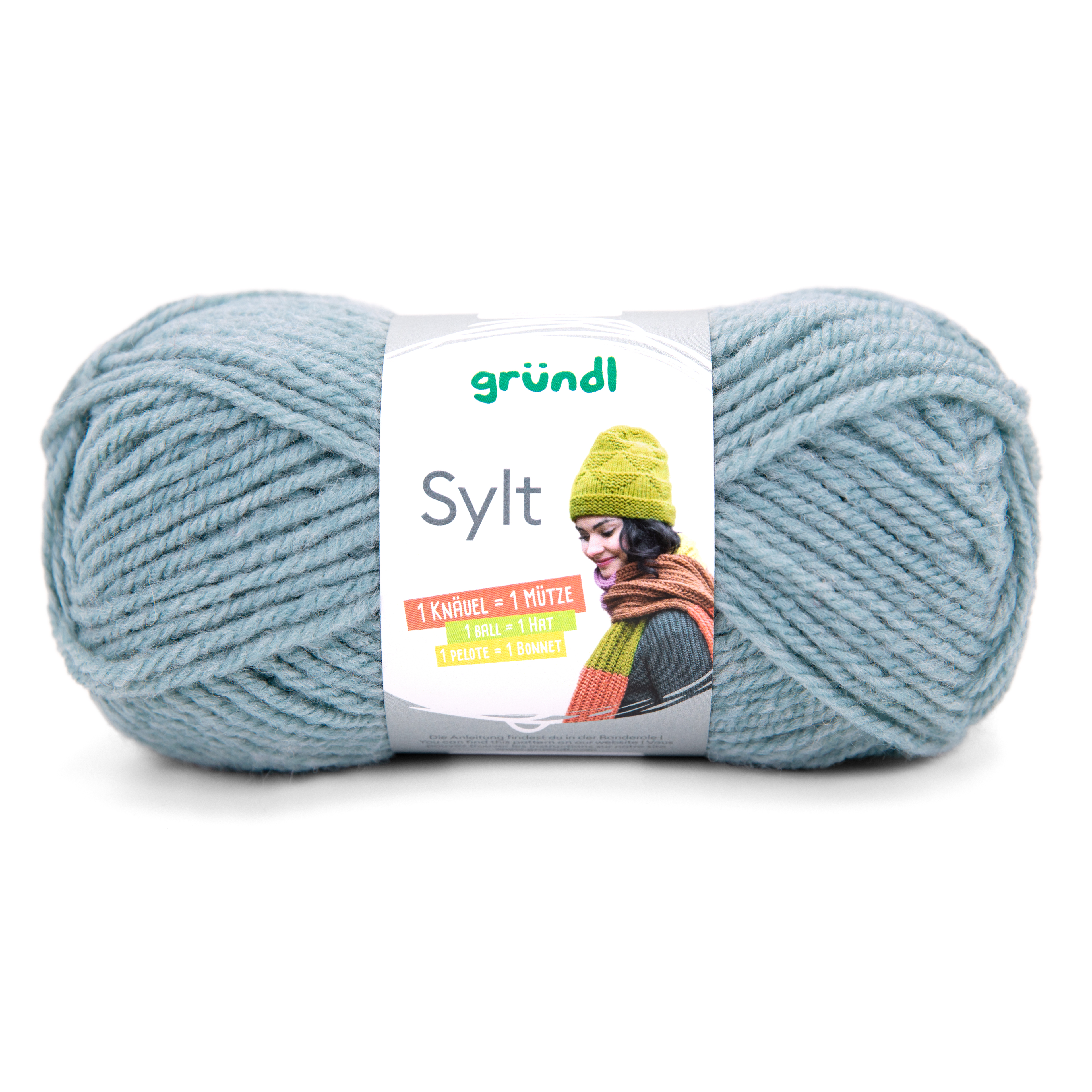 GRÜNDL Wolle Sylt 100g hellblau