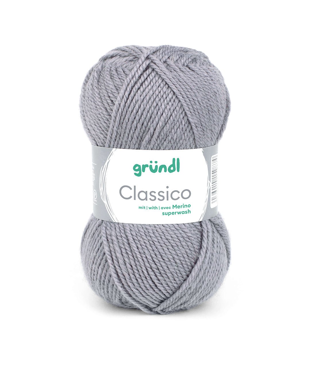 GRÜNDL Wolle Classico 50g anthrazit