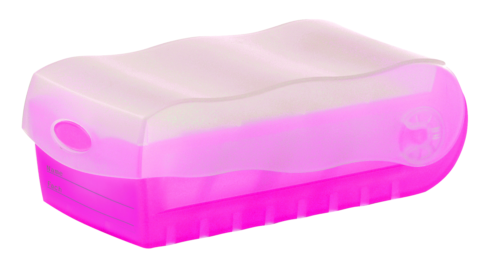 HAN Lernkarteikasten Croco mit Karteikarten A8 rosa