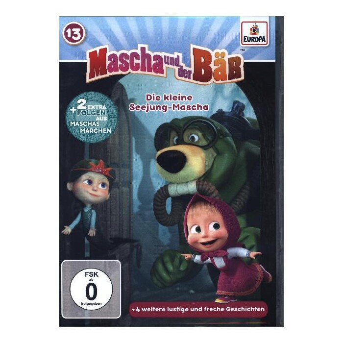 Mascha und der Bär - Die kleine Seejung-Mascha, 1 DVD - DVD