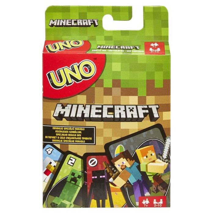 UNO Minecraft - Brettspiel