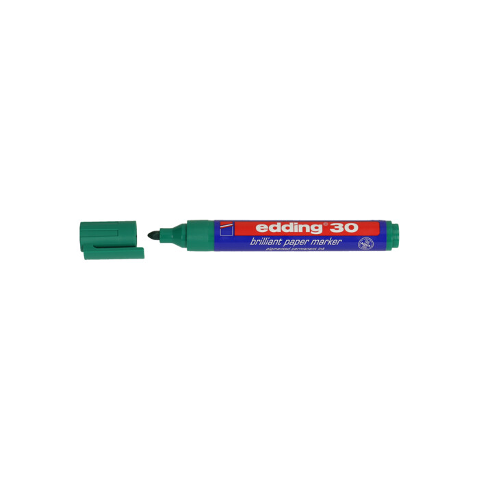 EDDING Brillant-Papiermarker 30 Rundspitze 1,5-3 mm grün