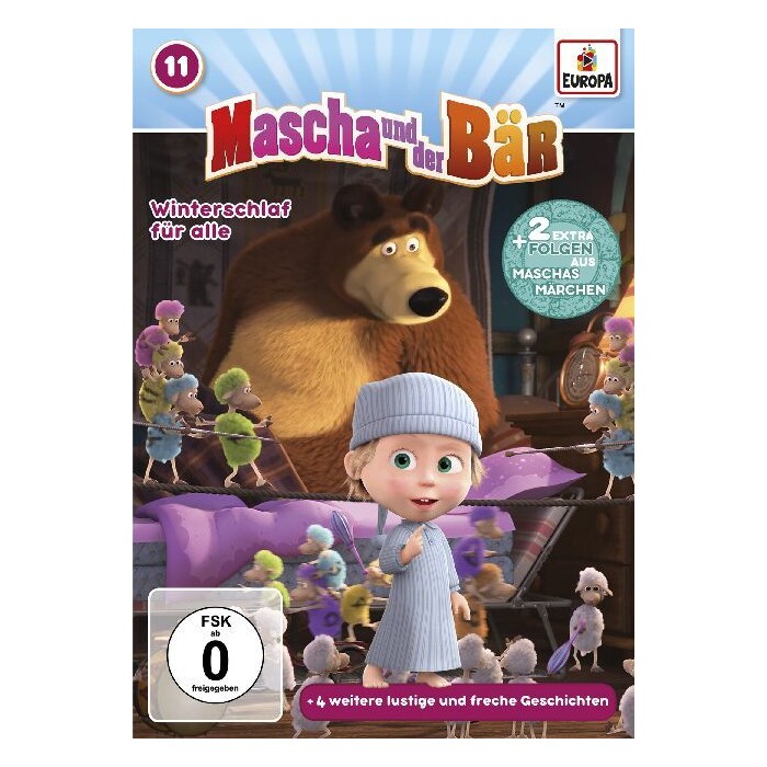Mascha und der Bär - Winterschlaf für alle, 1 DVD - DVD